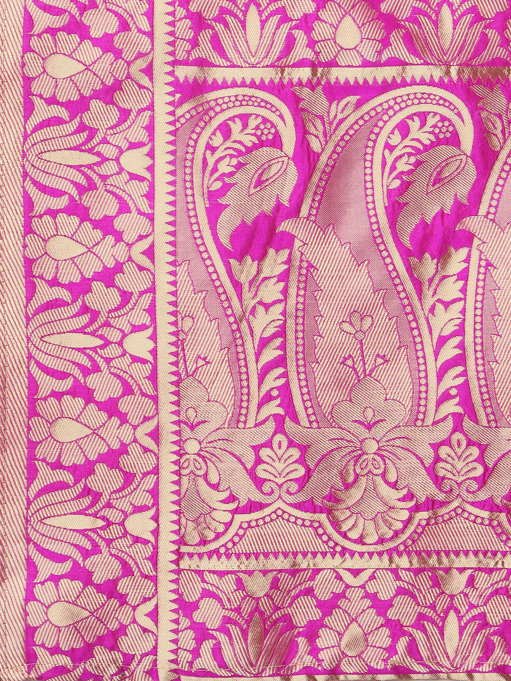 Zari Work Woven Motifs Rama Lehenga choli