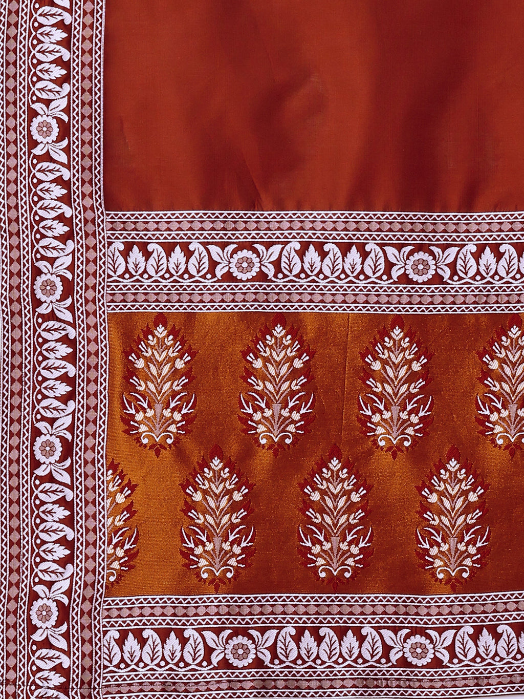 Kanjiwaram With Zari Maroon Lehenga Choli