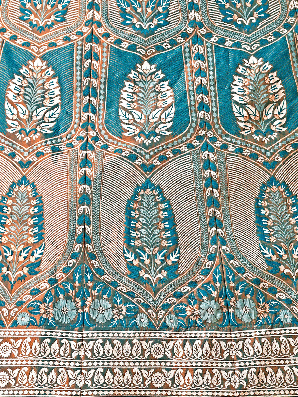 Kanjiwaram With Zari Rama Lehenga Choli