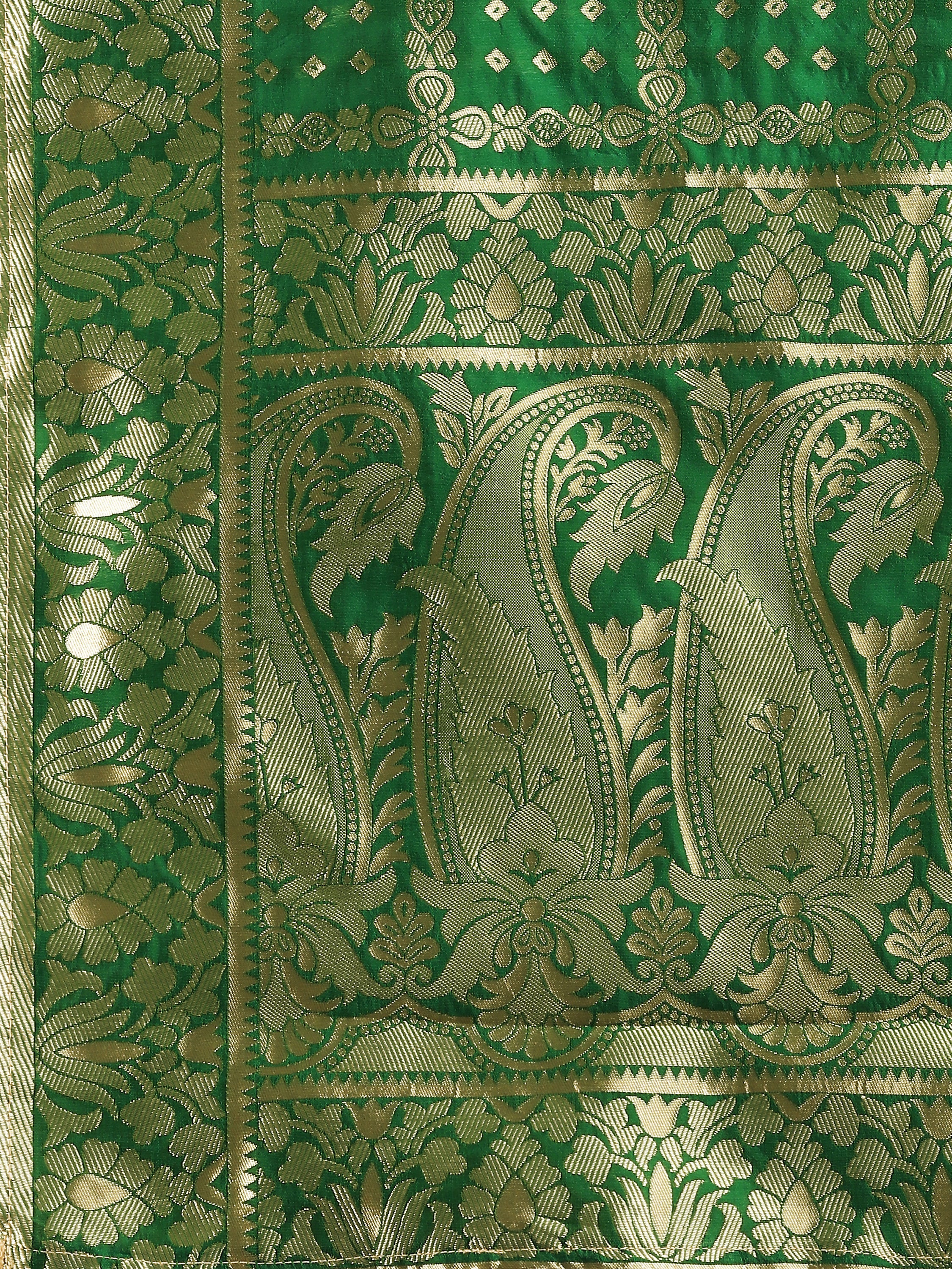 Floral Woven Kalidar Maroon Lehenga Choli