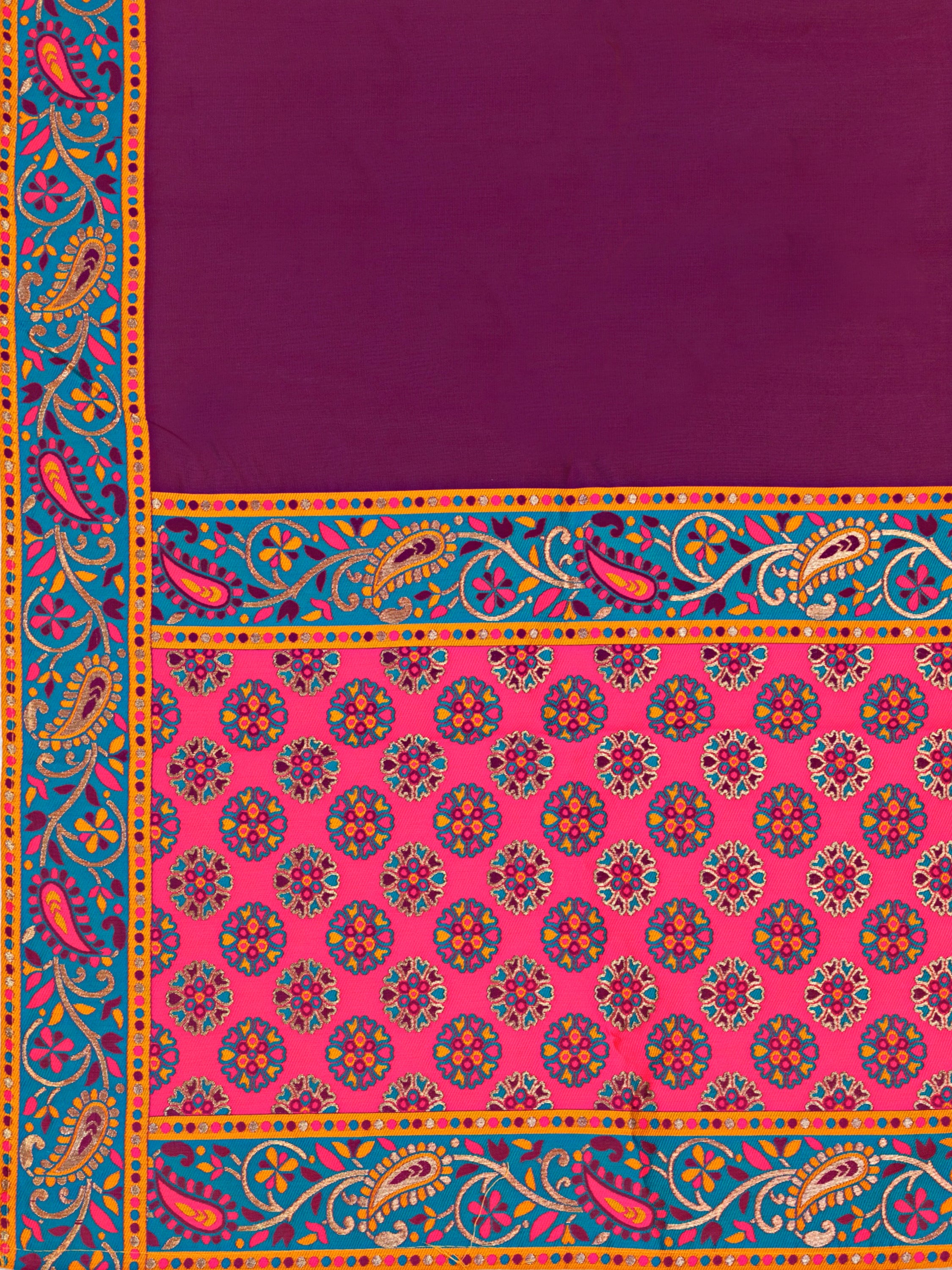 Women's Wine Jacquard Crape Lehengas