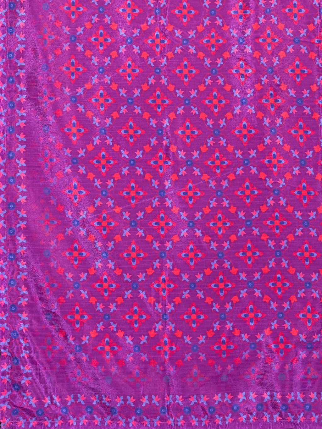 Women's Lilac Chinon Lehengas