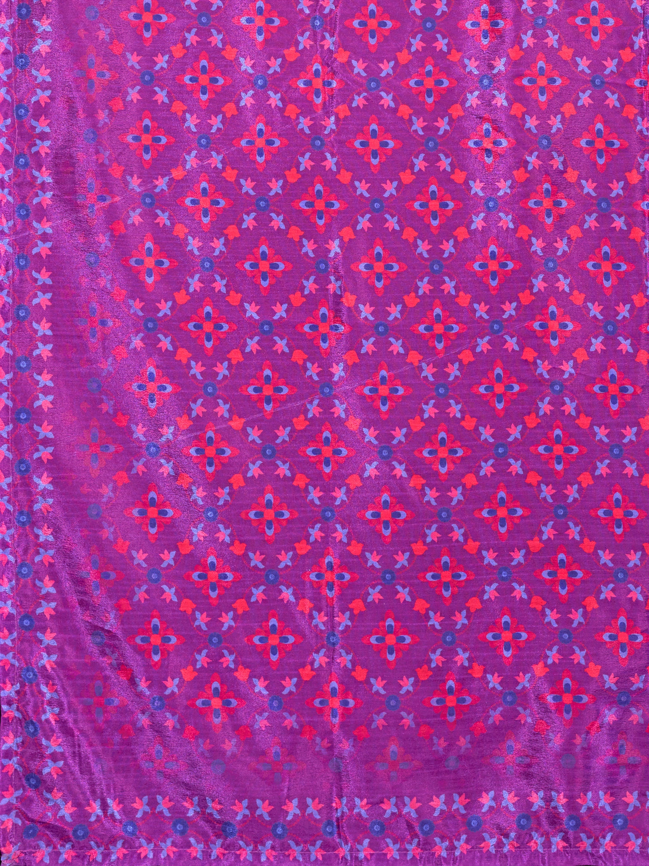 Women's Lilac Chinon Lehengas