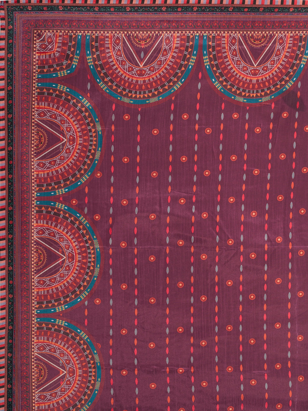 Women's Wine Chinon Lehengas