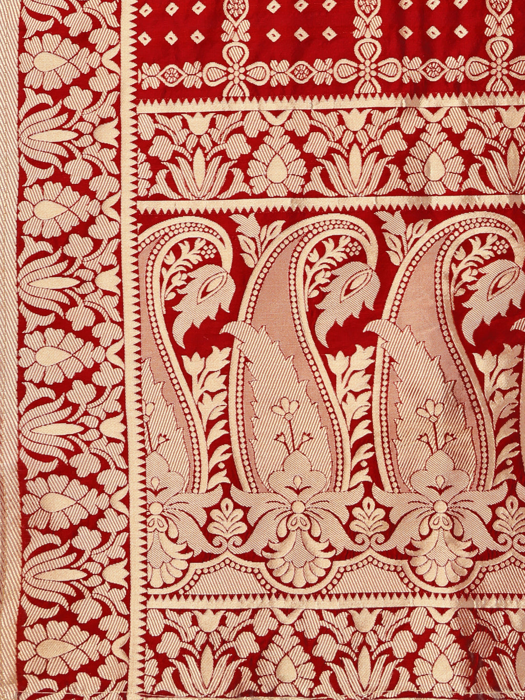 Decorated With Beautiful Flower Motif Dark Green Lehenga Choli