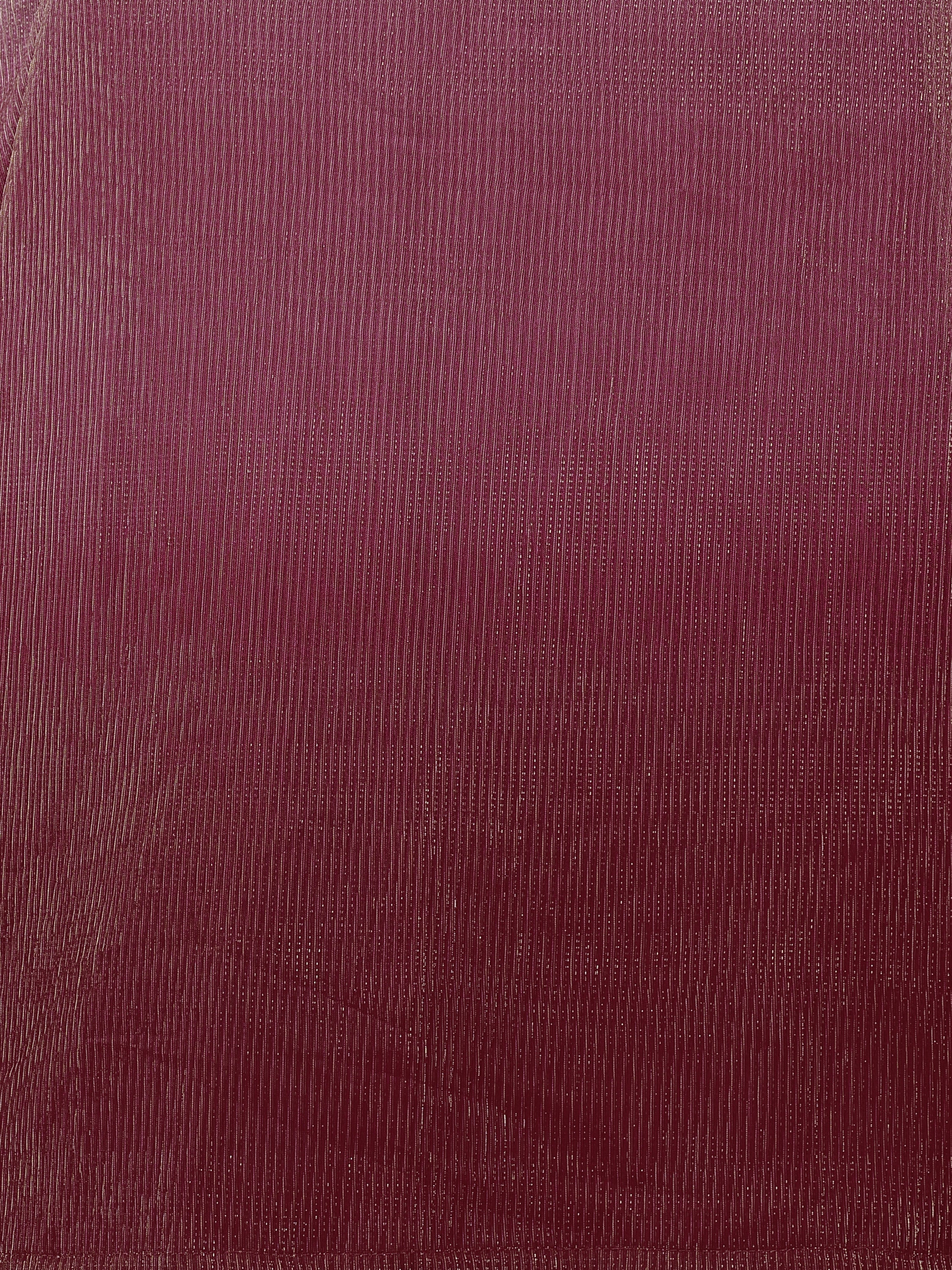 Crushed Silk Wine Lehenga Choli with Sequined Embroidery