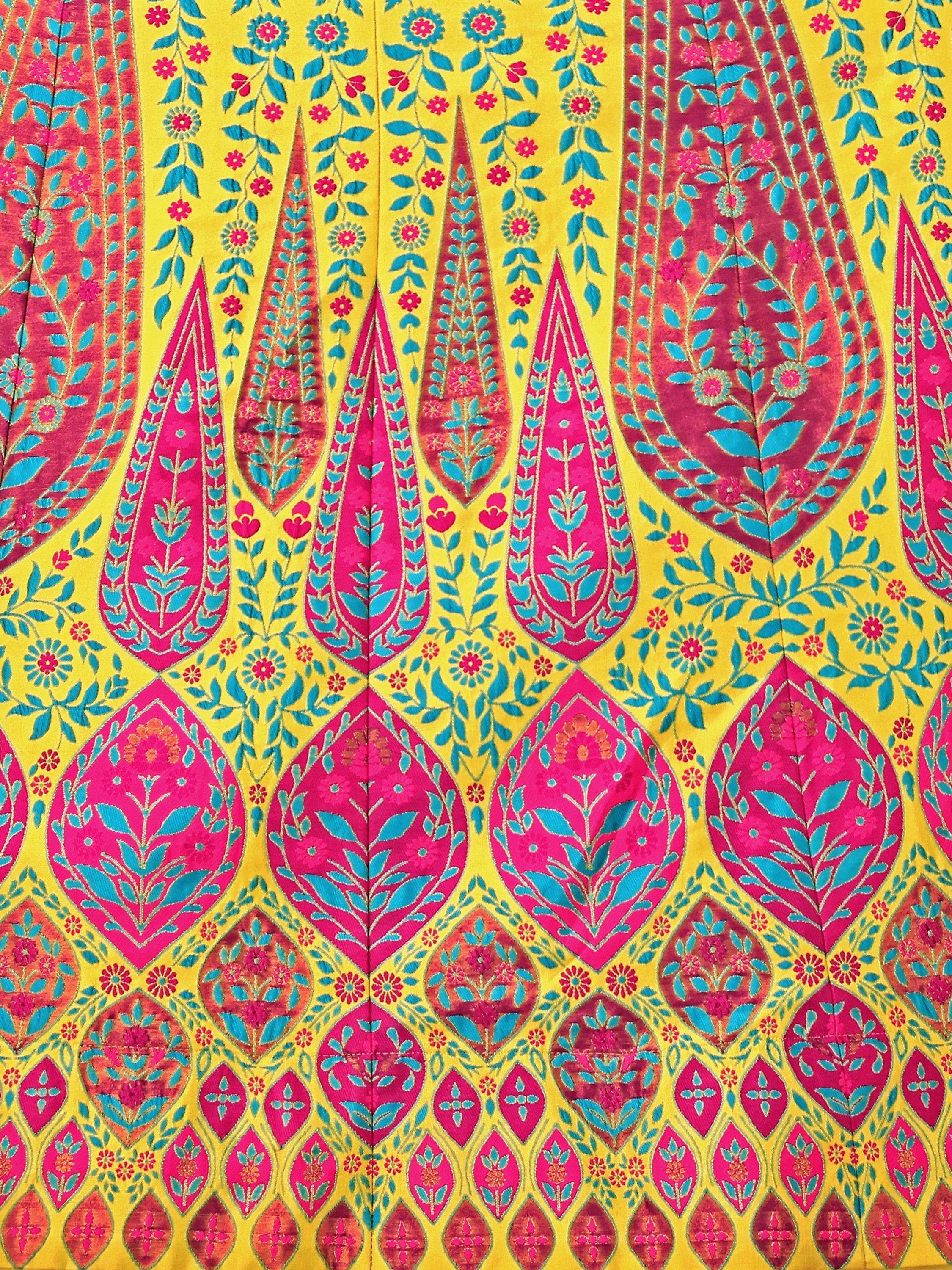 Kanjiwaram Lehenga Choli Lime Ethnic Zari Magic