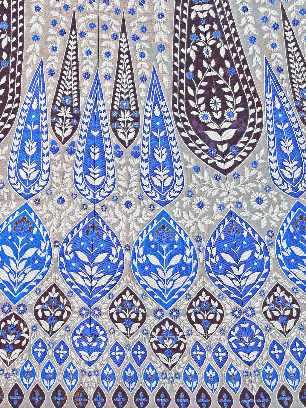 Kanjiwaram Lehenga Choli Teal Ethnic Zari Magic