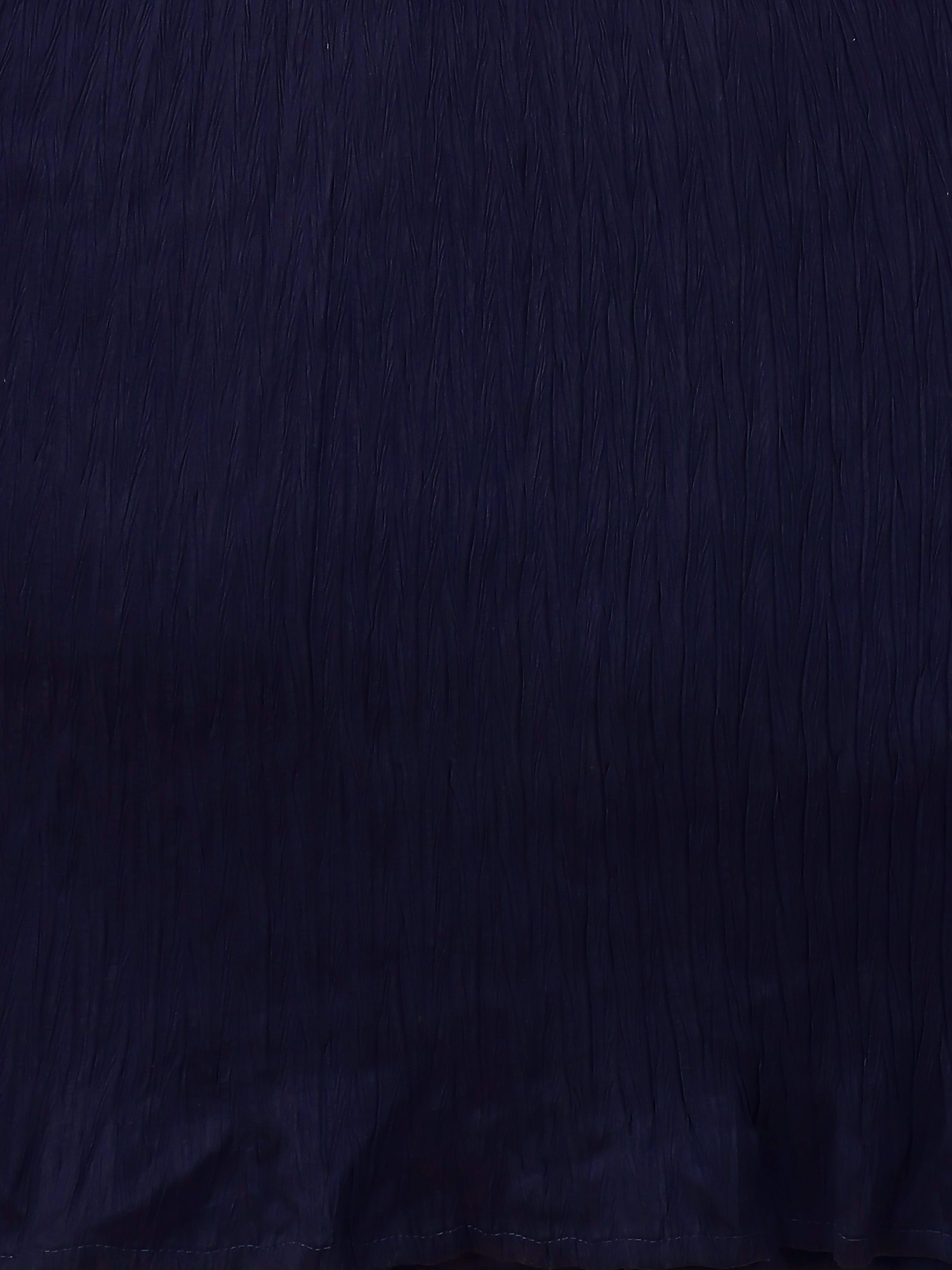 Often With Multiple Pleats Navy Blue Lehenga Choli