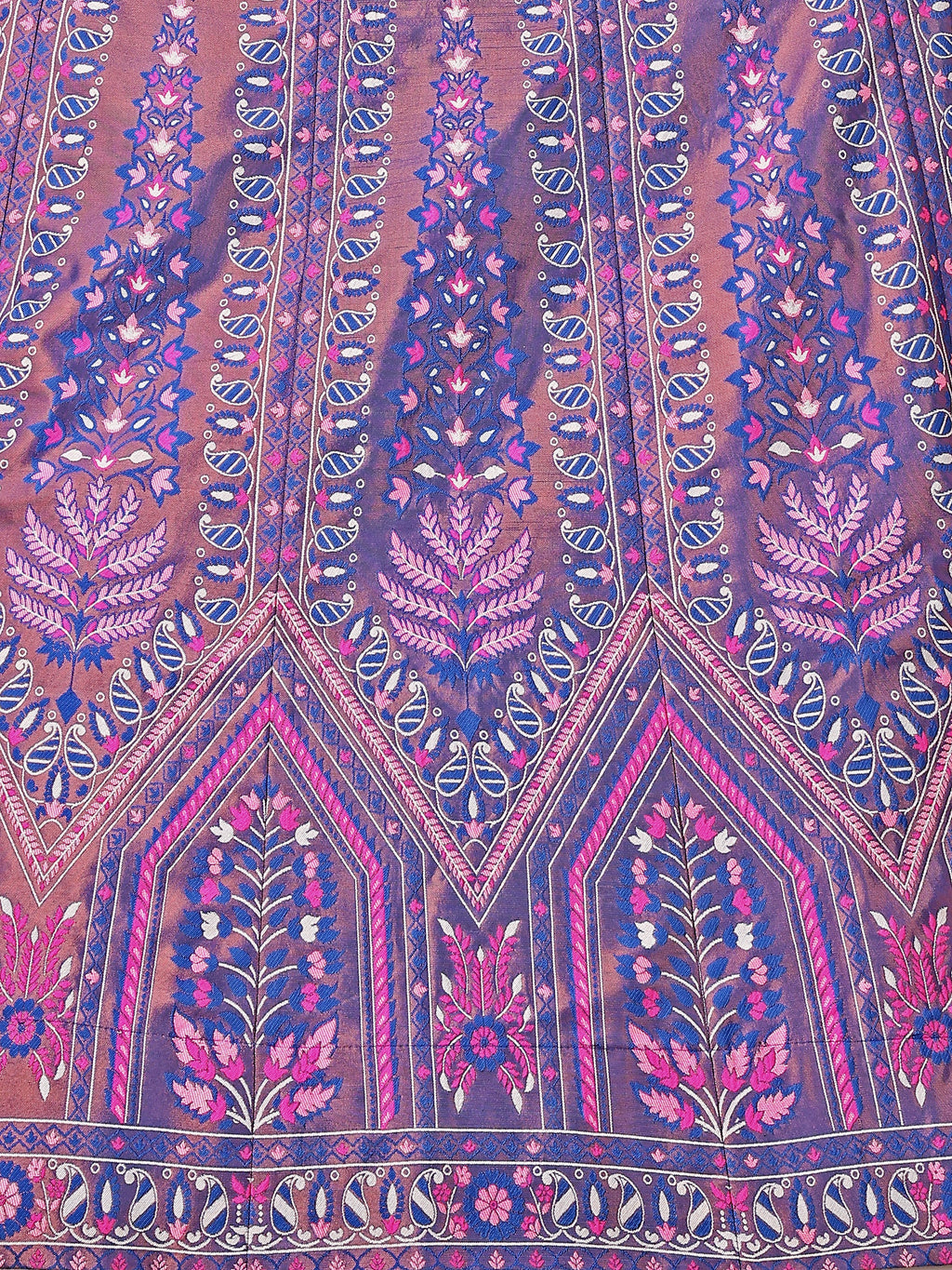 Kanjivaram Lehenga Choli Royal Woven Motifs