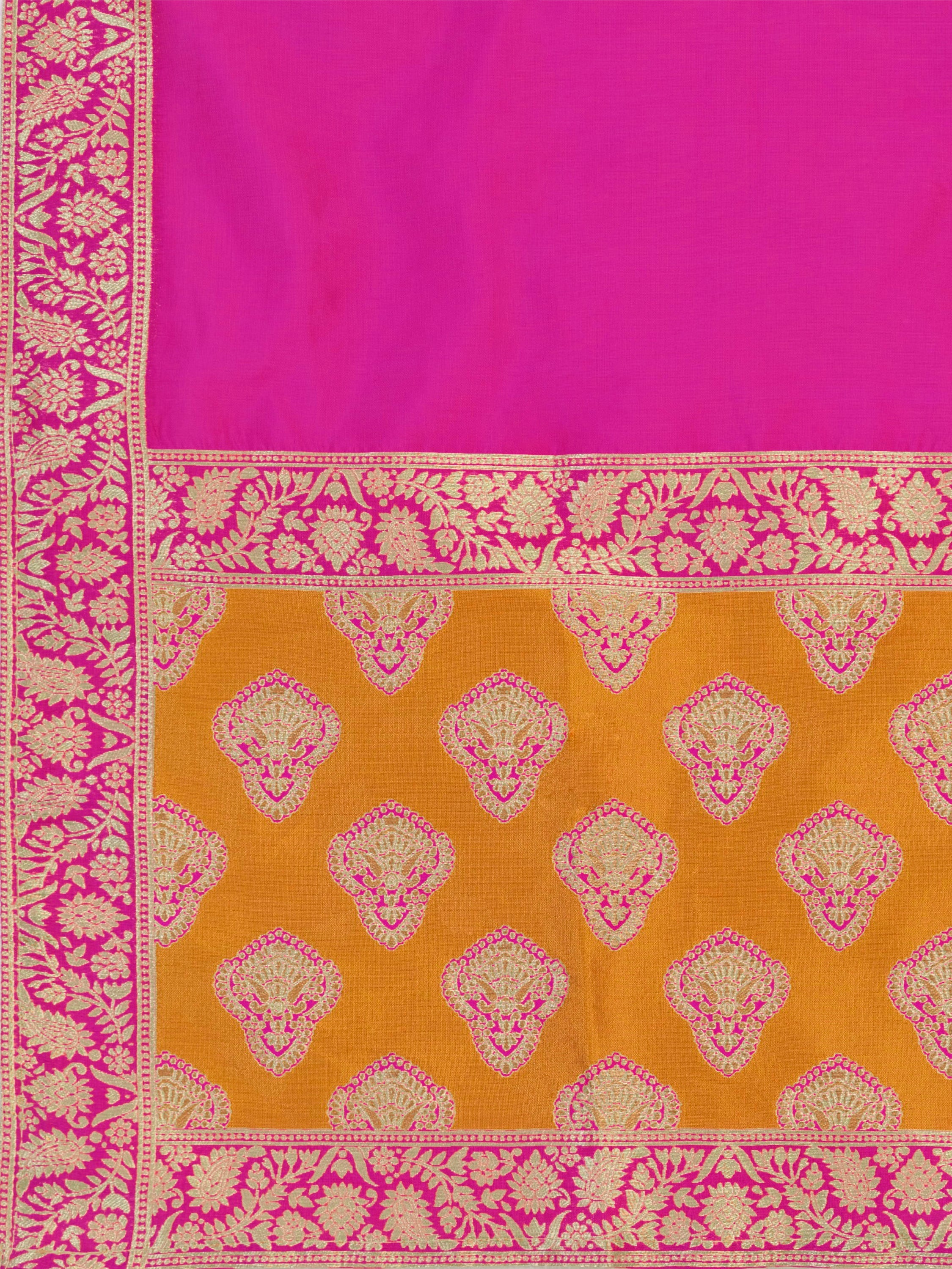 Women's Yellow Kanjiwaram Lehengas